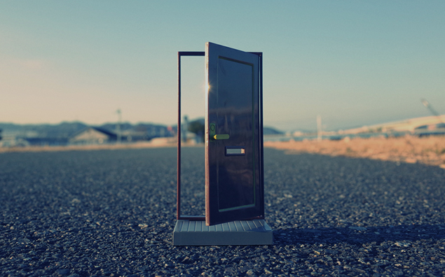 Door that leads to the future