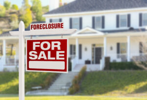 for sale foreclosure sign